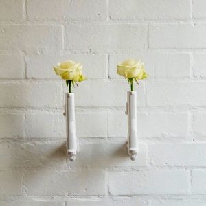 ✨BRAND NEW✨ Ceramic gun vases 🤍